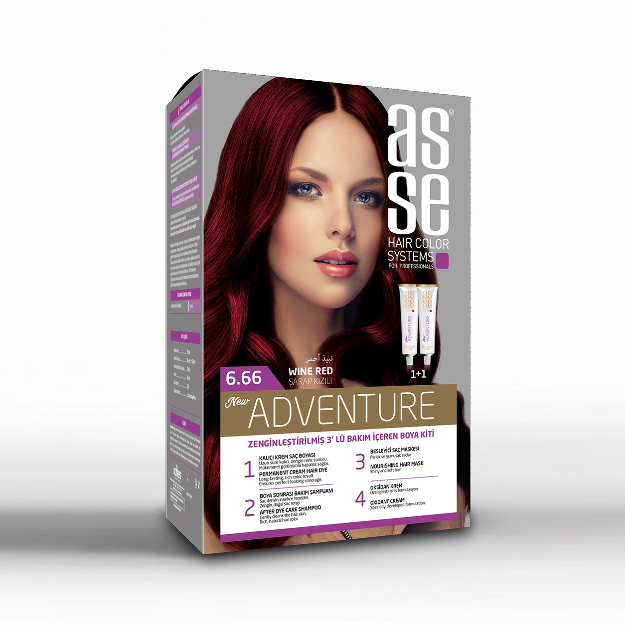 ASSE Adventure · 6.66 Wine Red