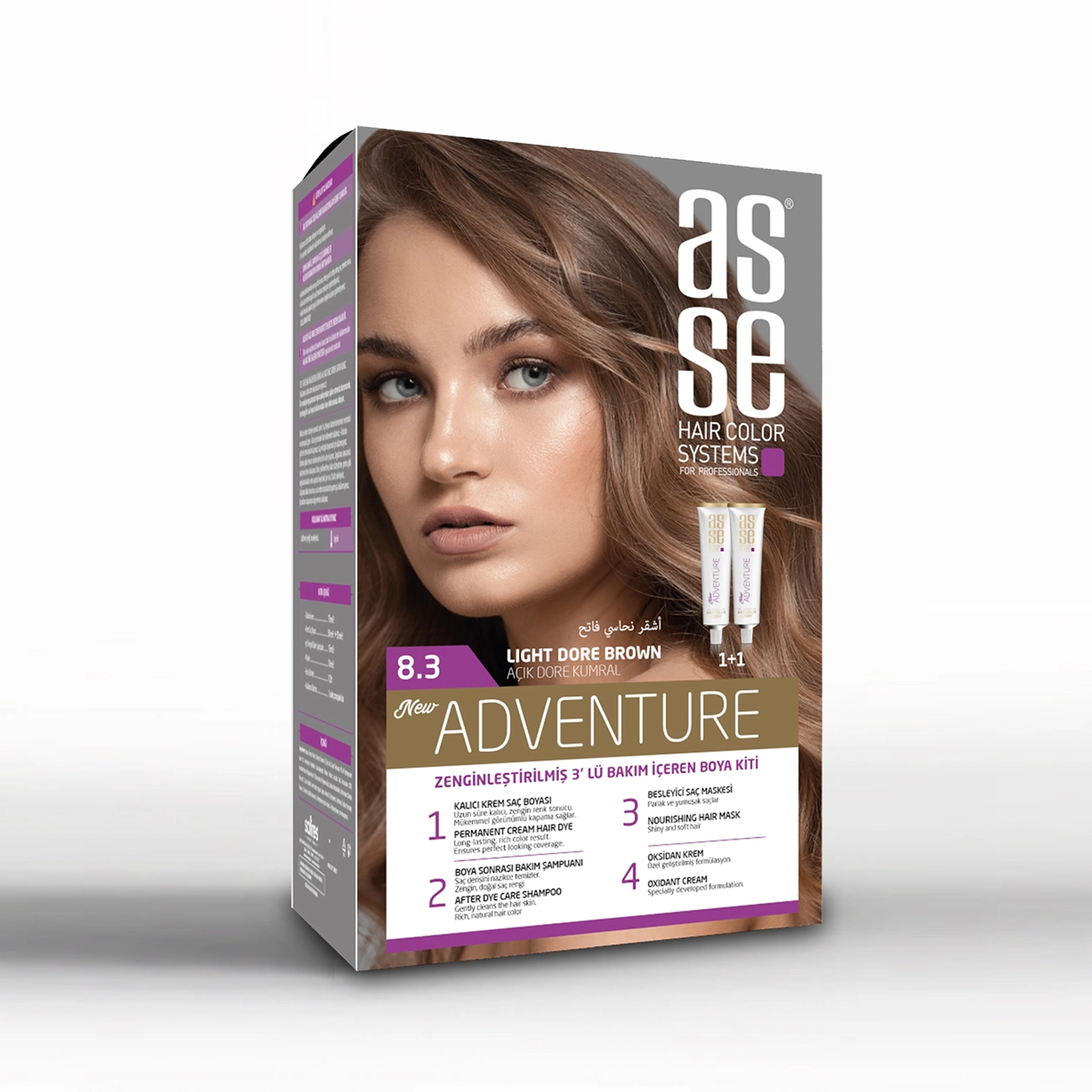 ASSE Adventure · 8.3 Light Golden Brown